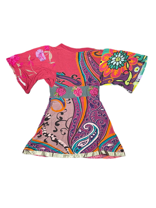 Y2k Desigual Short sleeve Dress Multicolor - XS
