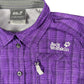 Jack Wolfskin Short Sleeve Top Purple - S