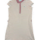 Lacoste Short Sleeve Dress Salmon White - XL