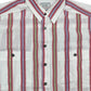 Vintage Club d'Amingo Stripped Short sleeve Shirt Cotton Blend L
