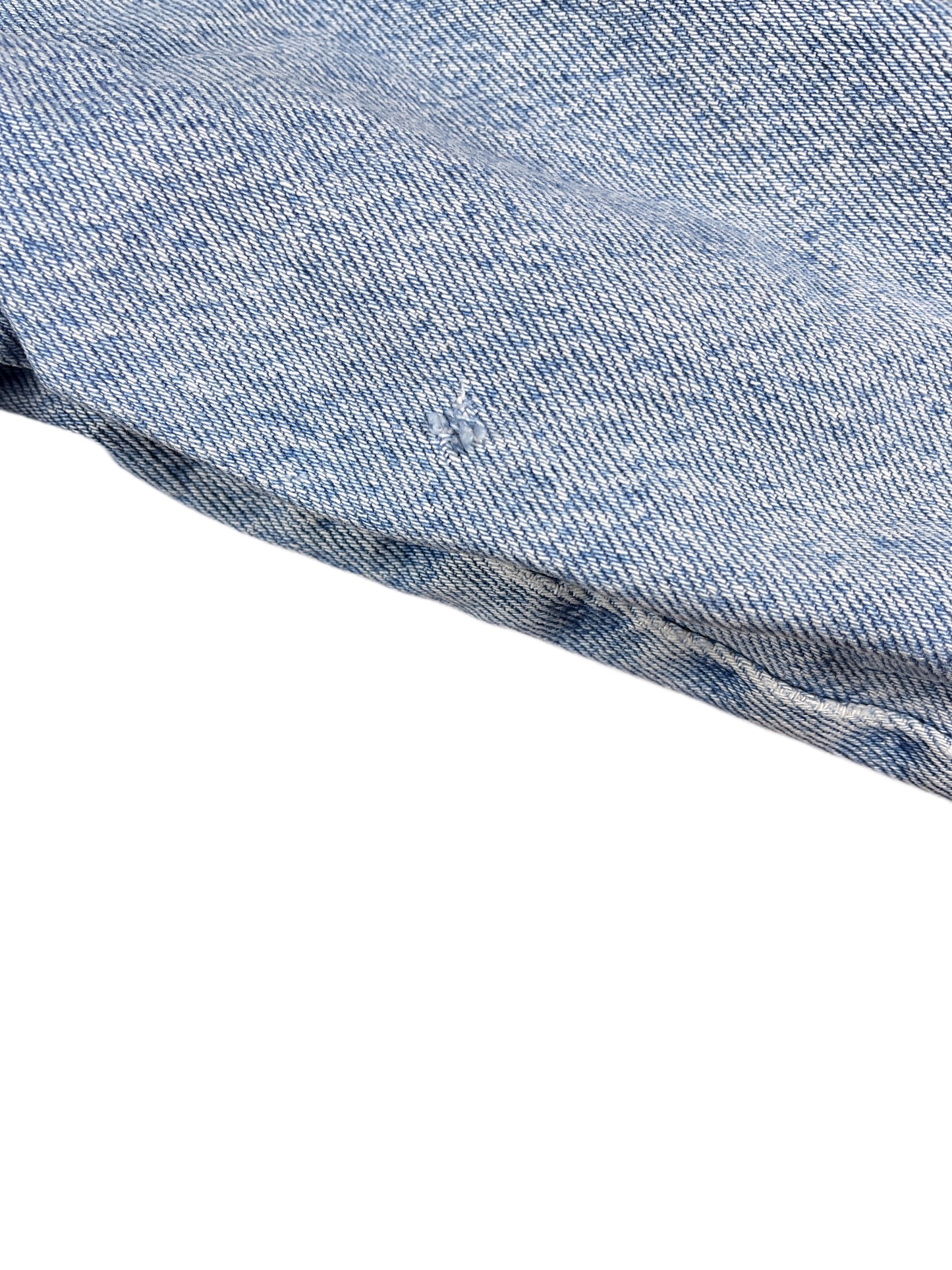 Vintage 1989 Indiana Jones Denim Jacket Passage to India Blue - XS