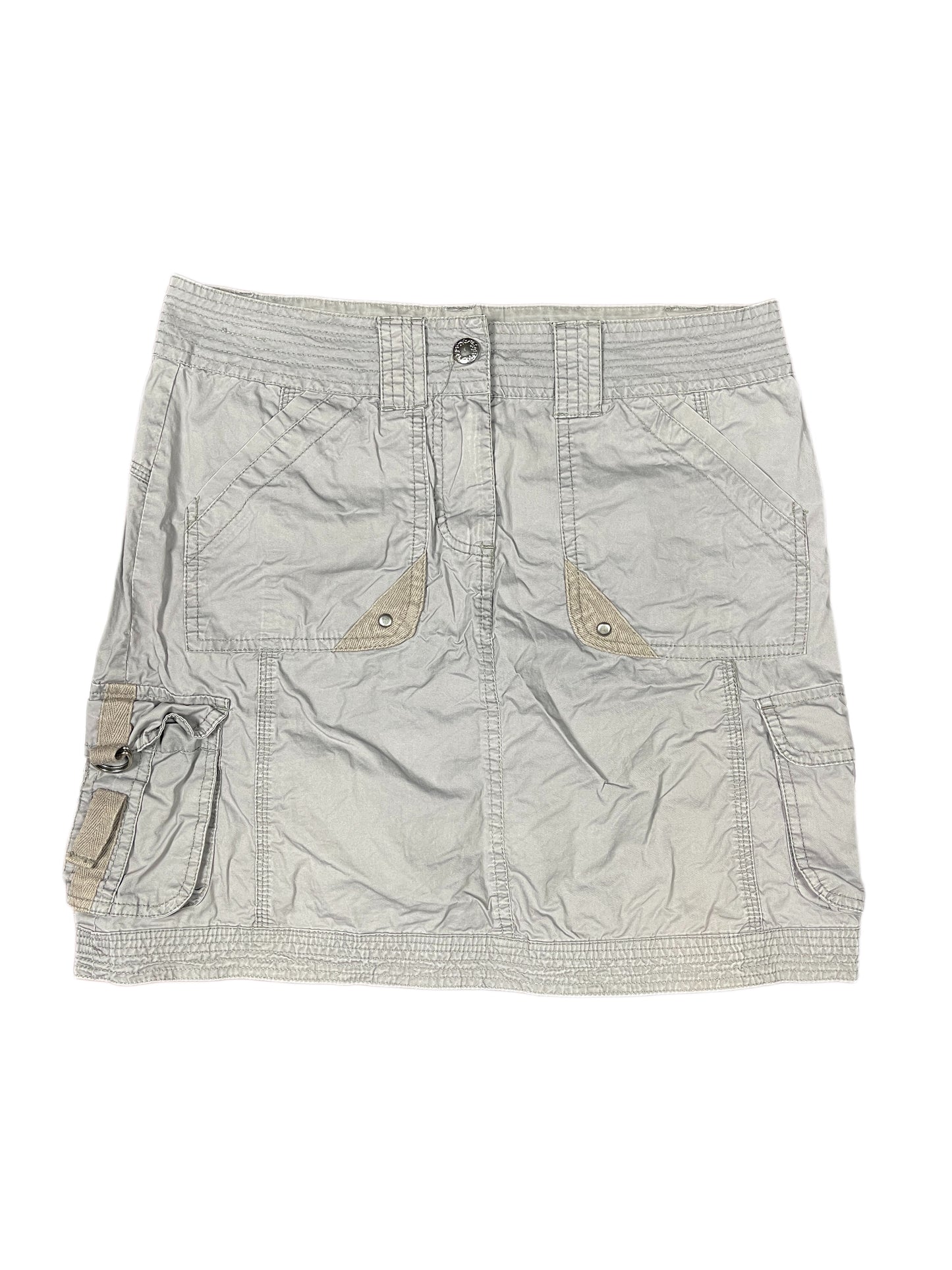 Y2k Tout Simplement Skirt Gray - S