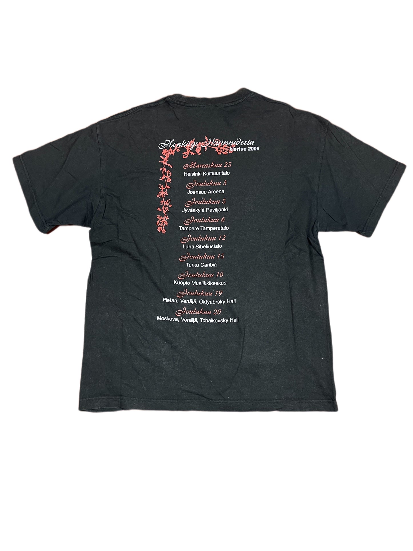 Vintage Tarja 2006 T-Shirt Black - L