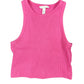 H&M Sleeveless Crop Top Pink - S
