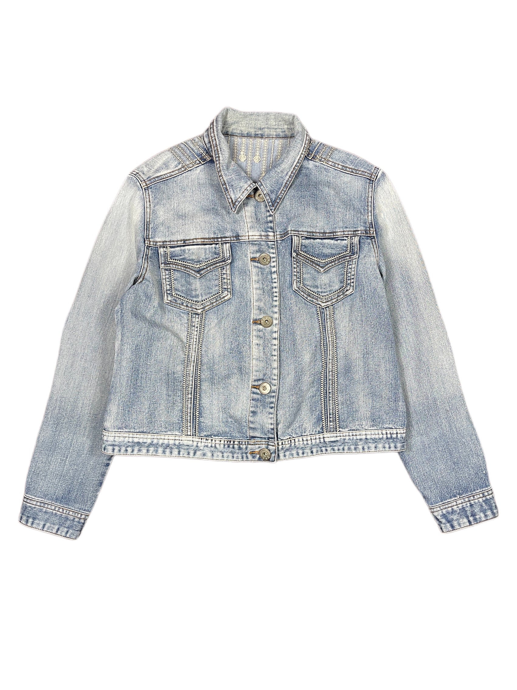 Vintage PR Denim Jacket Blue - M