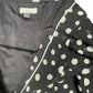 Mismash Skirt Dots Black White - L