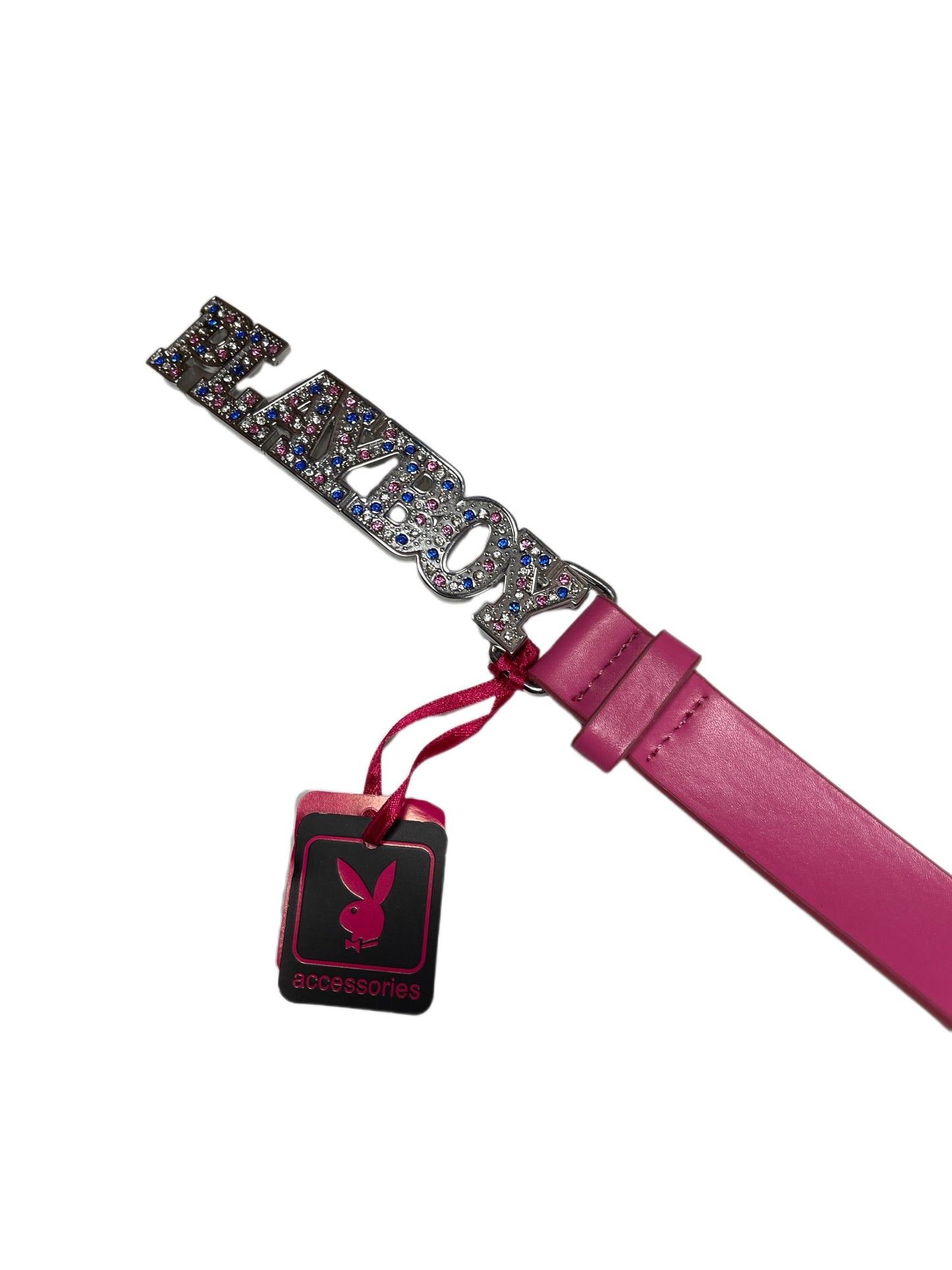 Y2k Playboy Belt Pink 2004