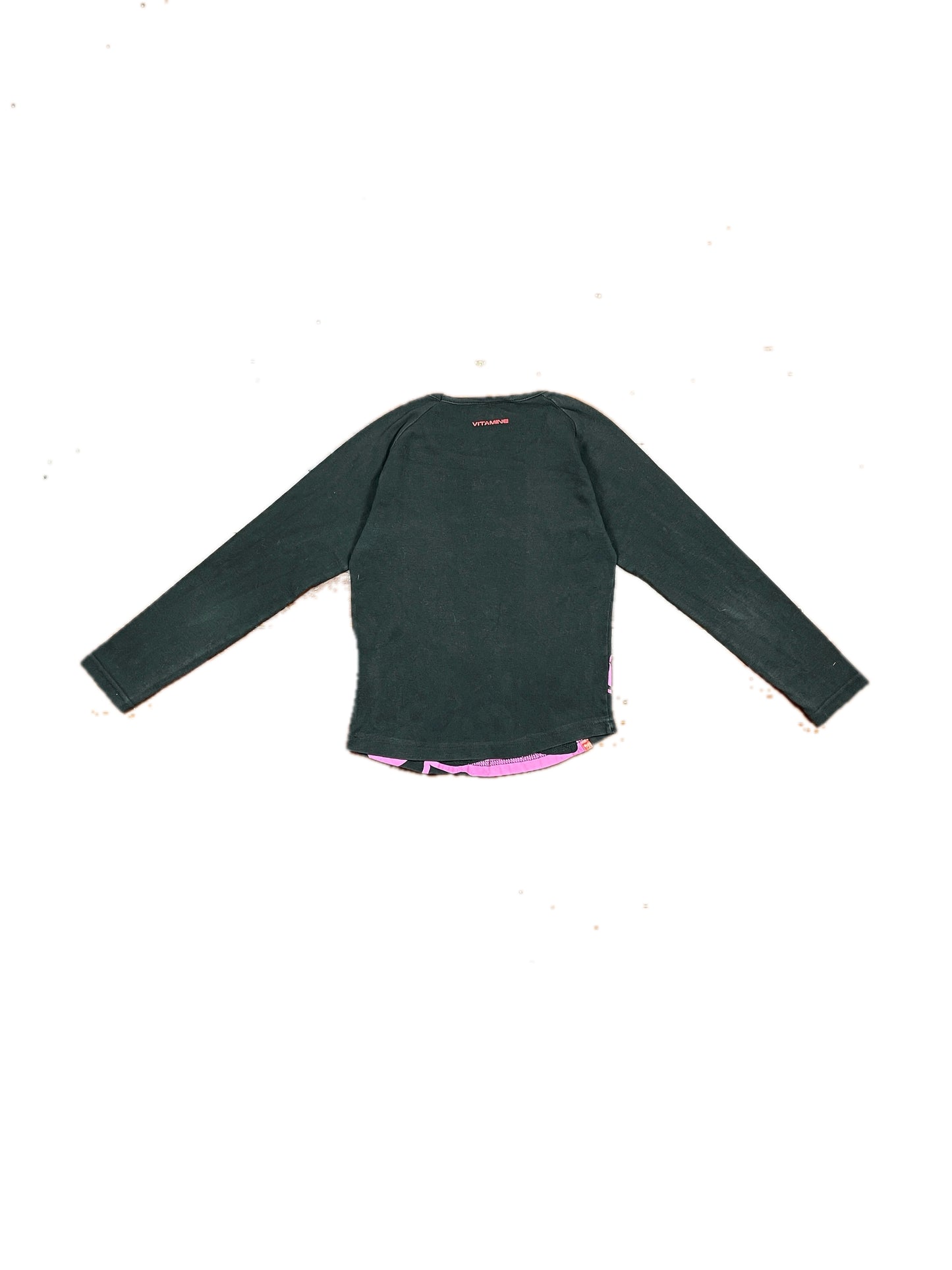 Y2k Vitamine Longsleeve Black - XS
