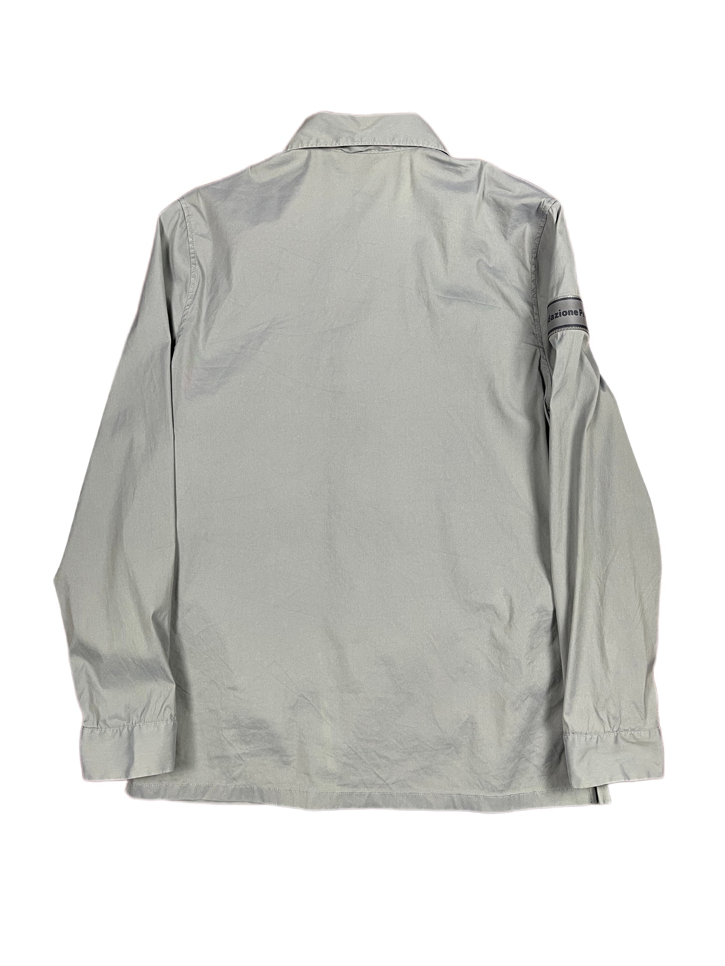 Ultra Rare Fondazione Prada 2017 Long Sleeve Shirt Gray - L