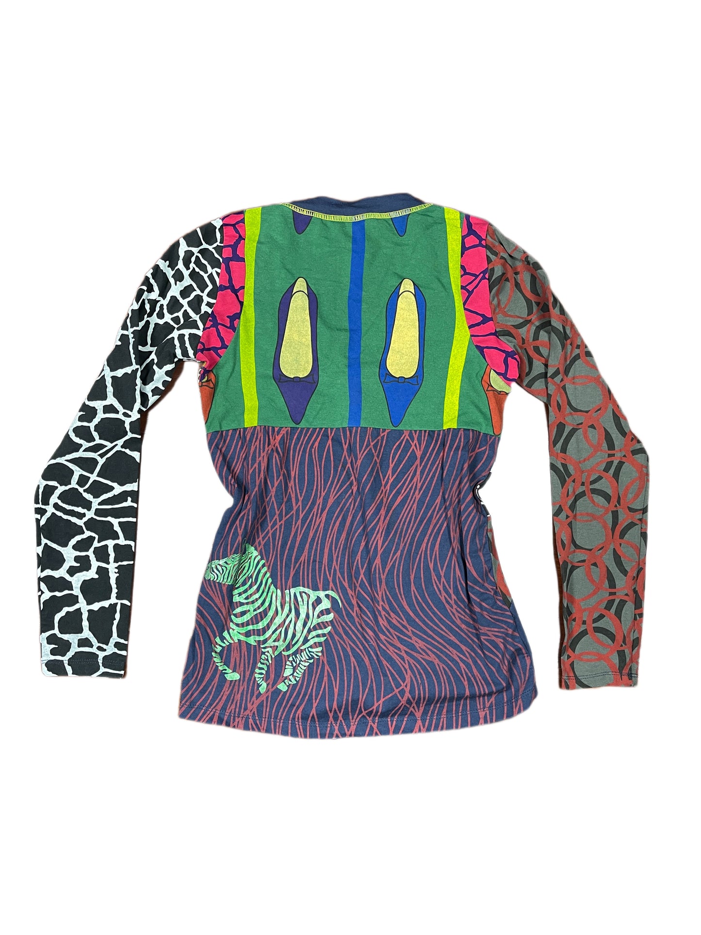Y2k Long Sleeve Top Multicolor - S/M