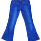 Vintage Ni Morgiger Flared Denim Pants Blue - XL