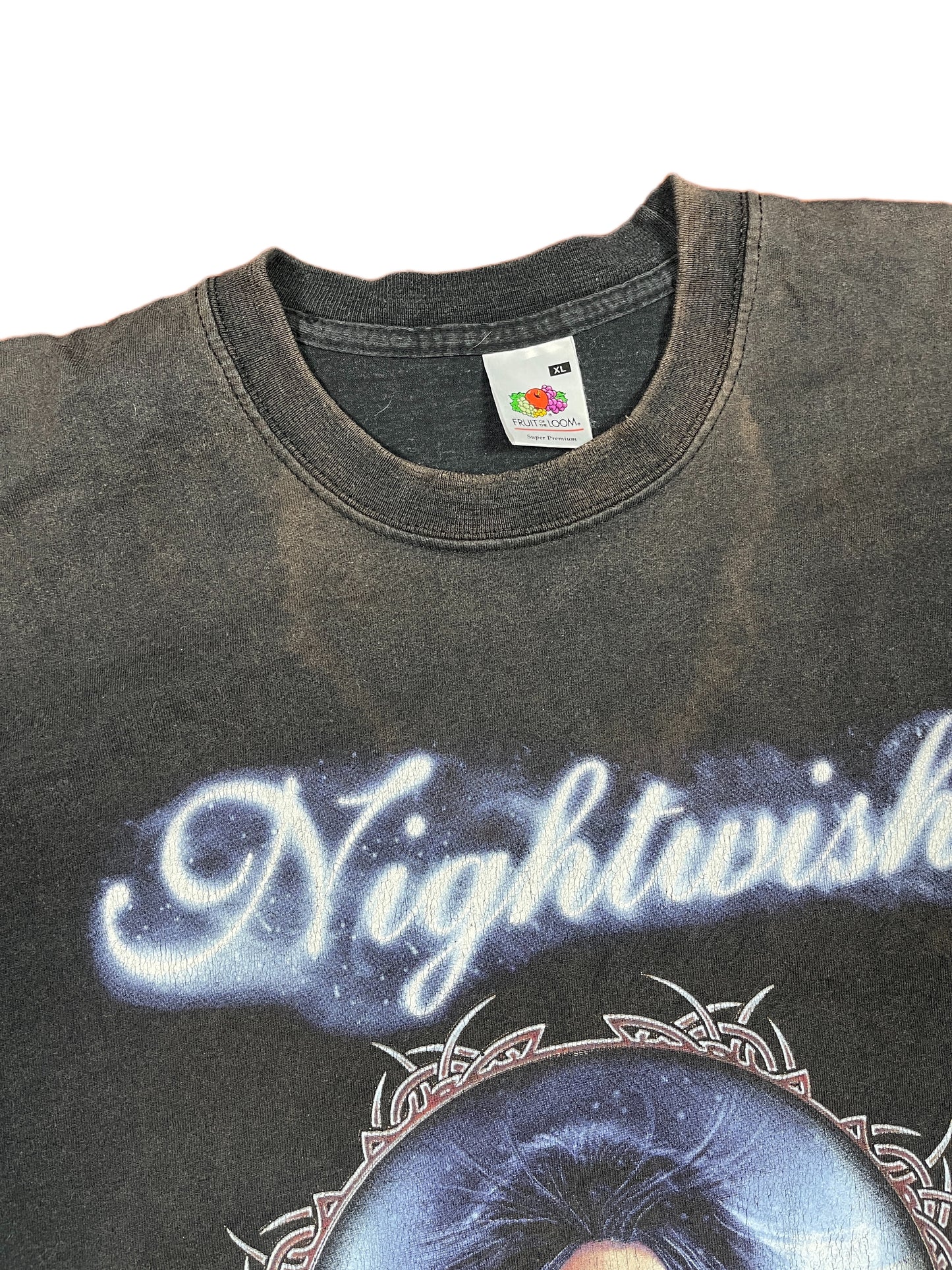 Y2k Nightwish T-Shirt Black - XL
