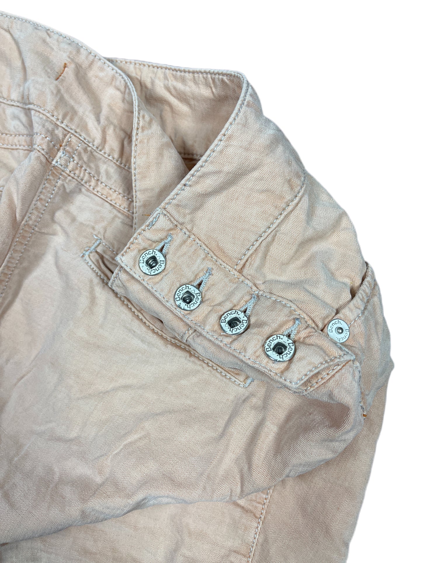 Y2k Bench Skirt Apricot - M