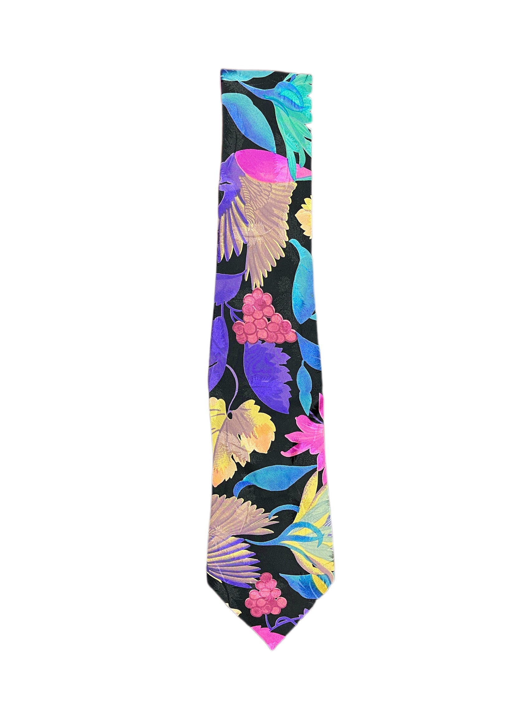 Vintage Feria Multicolor Tie Silk