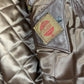 Vintage Carlop Bomber Leather Jacket Brown - M