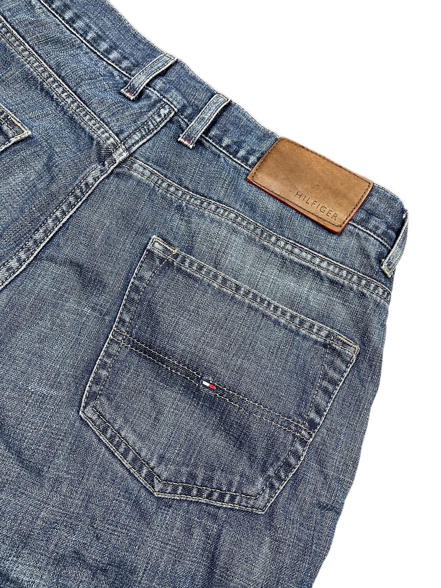 Y2k Tommy Hilfiger Boot Cut Denim Pants Blue M/L