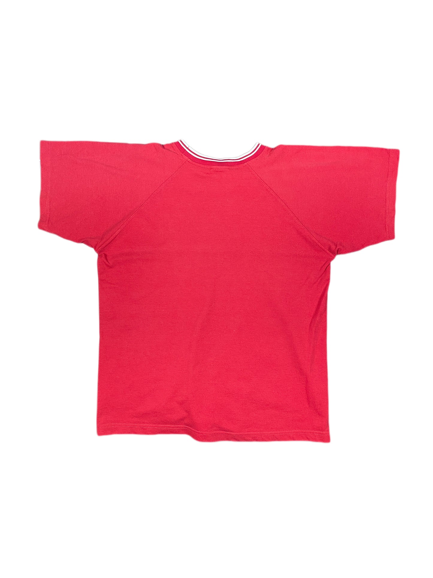 Vintage 2000s Adidas T-Shirt Red - M