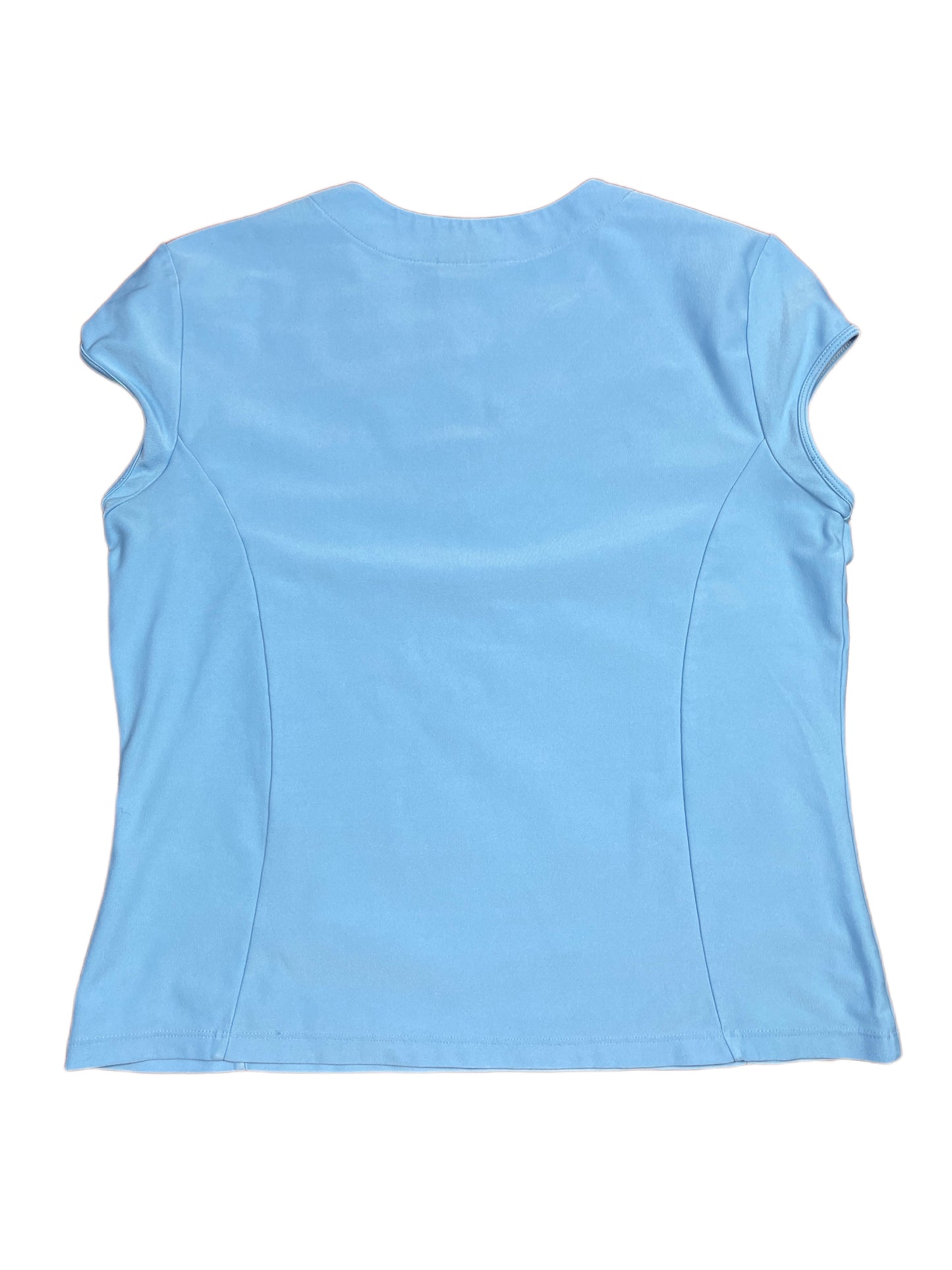 Y2k 2000s Nike Short Sleeve Sport Top Blue L