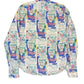 Desigual Long Sleeve Shirt White Multicolor - M