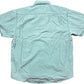 Vintage 90s Wrangler Short Sleeve Shirt Blue Cotton L
