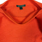 Ralph Lauren Green Line Knitted Sweatshirt Orange - XS