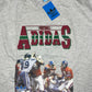Vintage Adidas 1980s Super Bowl T-Shirt Gray - L