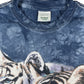 Vintage Rainforest Cafe White Tiger T-Shirt Blue Batik - M