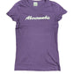 Abercrombie and Fitch Short Sleeve Top Purple - S