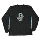 Y2k Quiksilver Long Sleeve Dragon Black - XS