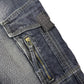 Y2k Min Hao Bootcut denim Pants Blue - M