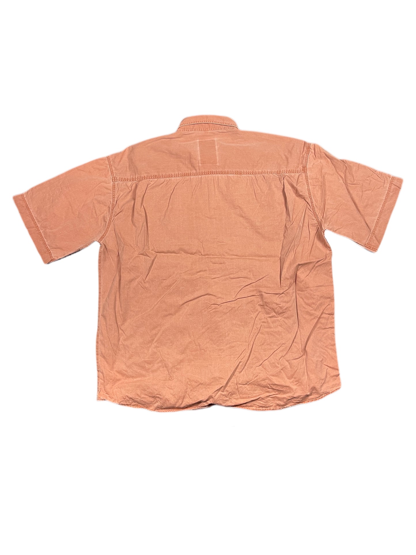 Vintage Camel 1990s SHort Sleeve Shirt Salmon - L