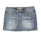 Y2k So Jeans Pimkie Low Waist Denim Skirt Blue - M