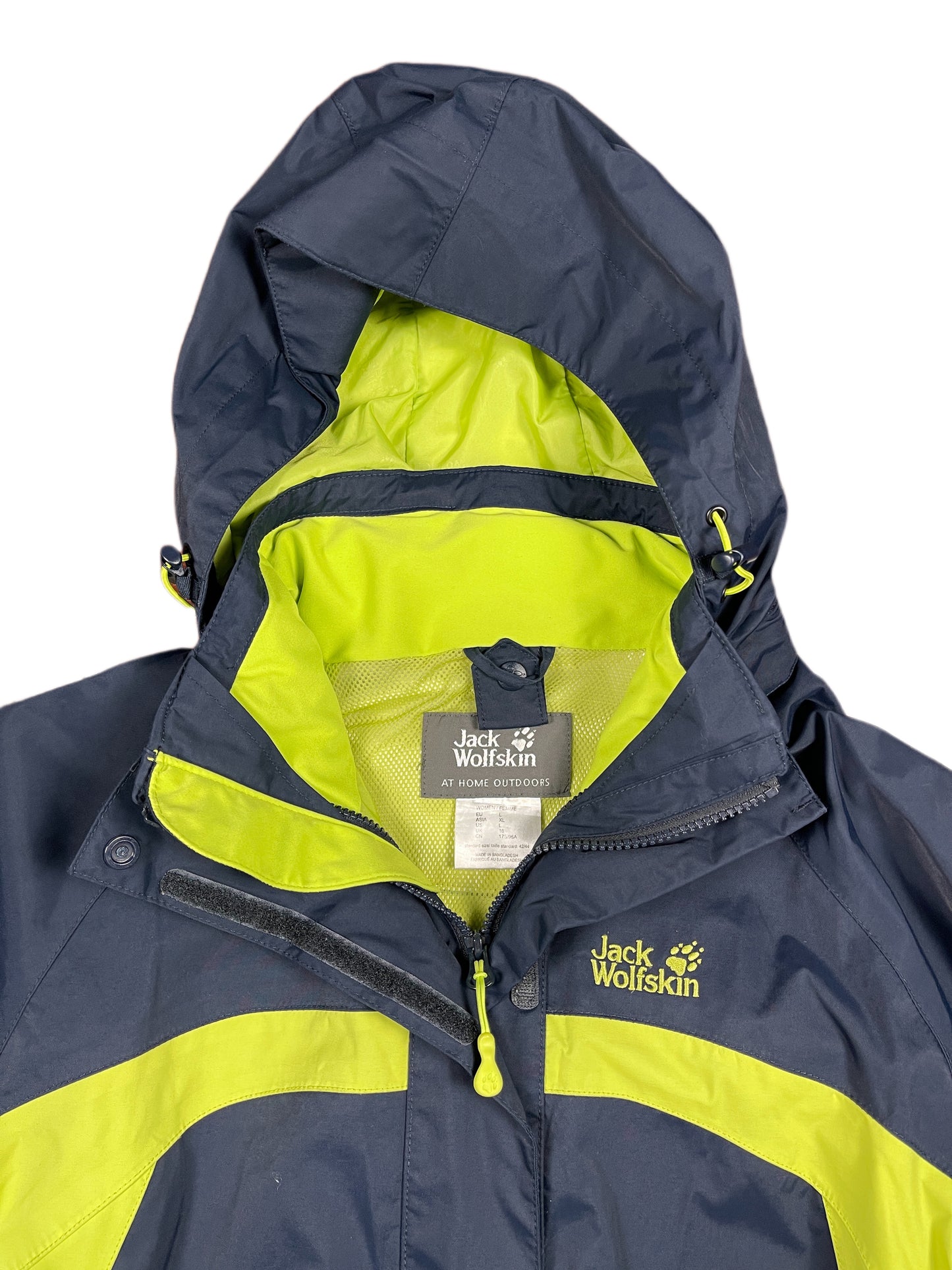 Jack Wolfskin Tracking Jacket Green Navy - L