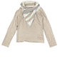 Desigual Long Sleeve Top Cream Beige - M