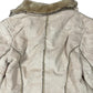 Vintage Faux Fur Coat Beige - M