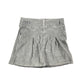 Y2k Mim Corduroy Skirt Gray - XL