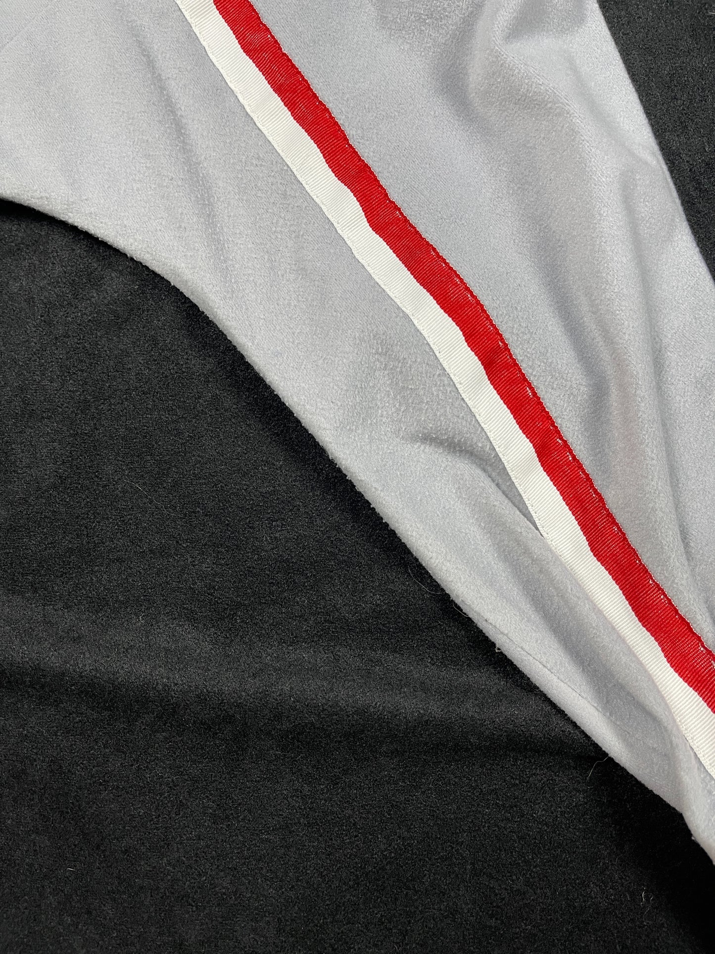 VIntage Reebok Flannel Velur Sport Jacket Black Gray - M