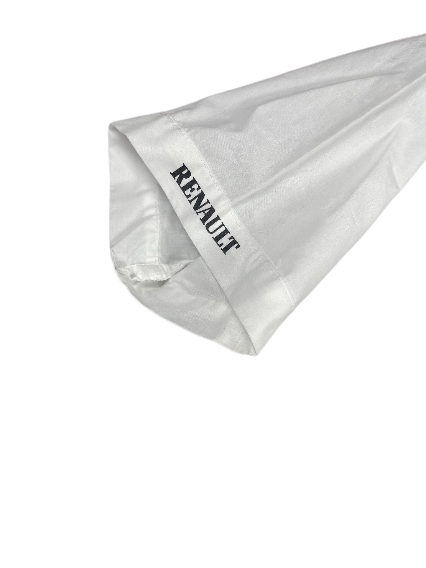 Vintage Renault Work Short Sleeve Shirt White - M