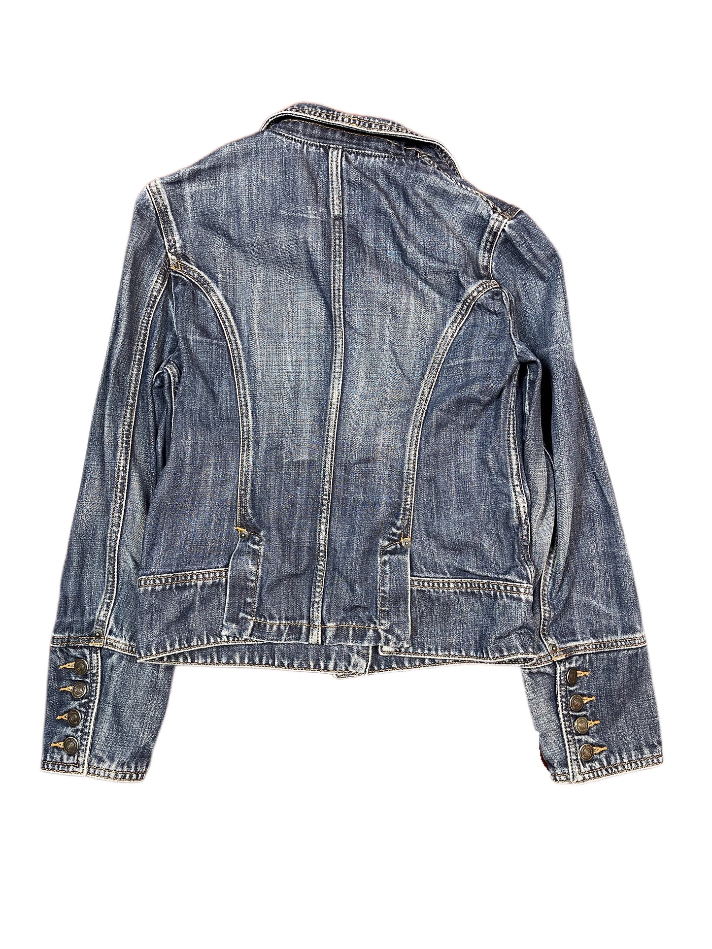 Y2k Massimo Dutti Denim Jacket Blue - M