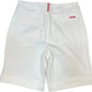 Bally Golf Bermuda Shorts White Cotton Blend M