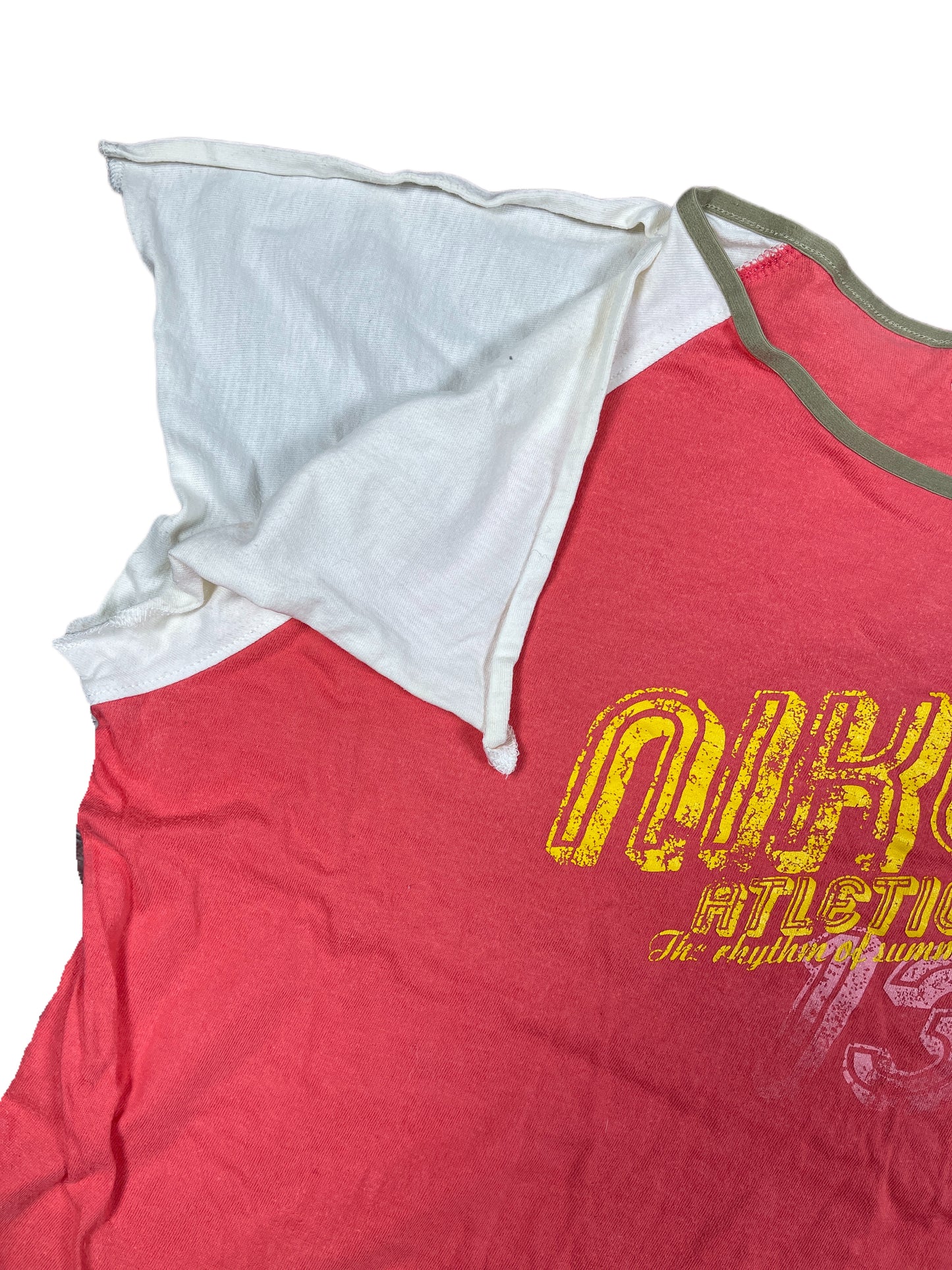 Y2k Nike 2000s Short Sleeve Top Red - M