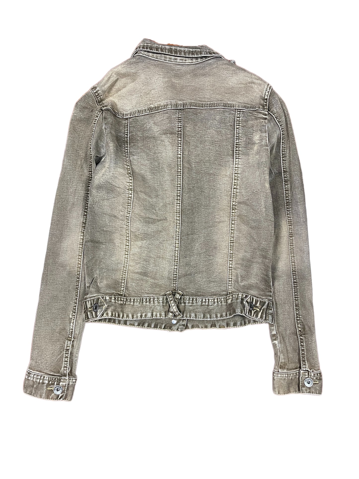 Y2k MAS Denim Jacket Blue Brown - S