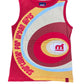 Y2k Mistral Sleeveless Baby Top Red - XXS