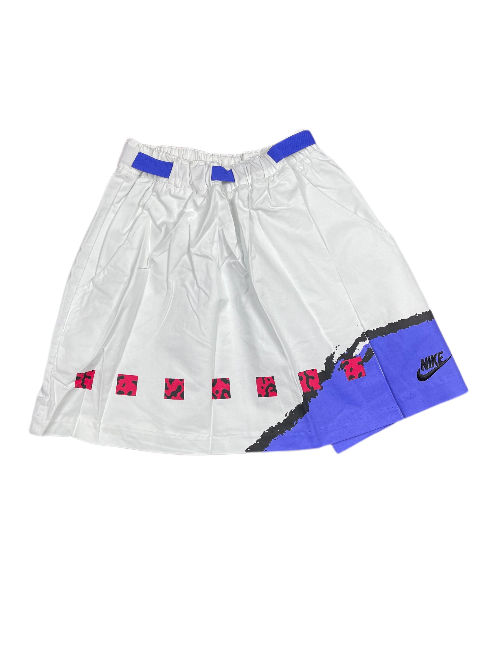 Vintage 1990s Nike Challenge Court Skirt White Multicolor M