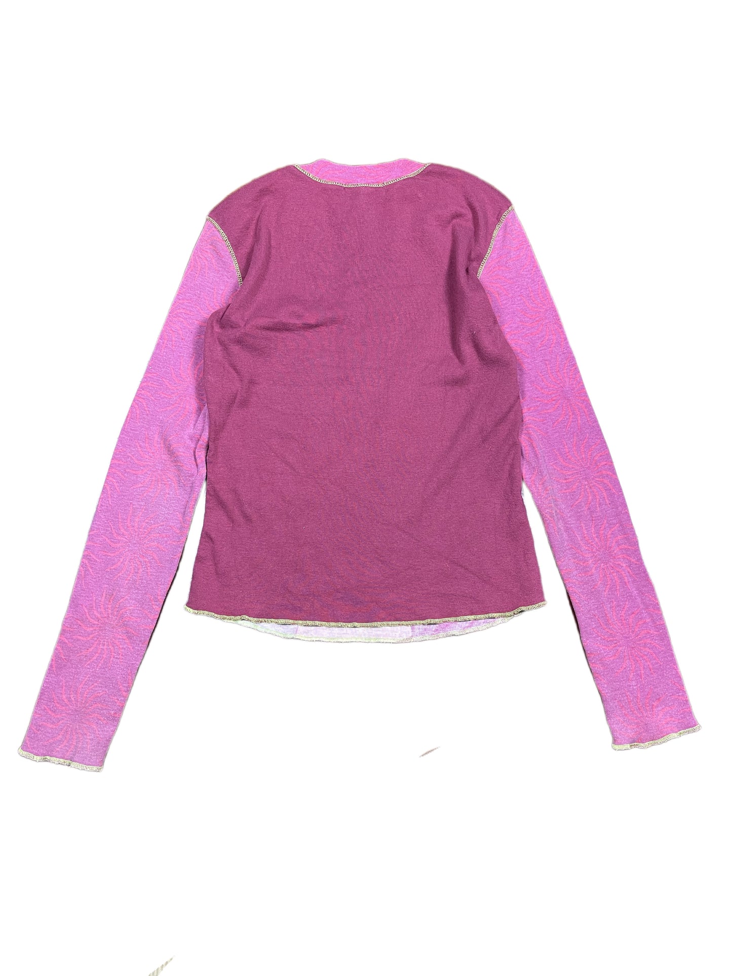 Y2k Paramita 2000s Long Sleeve Top Pink S