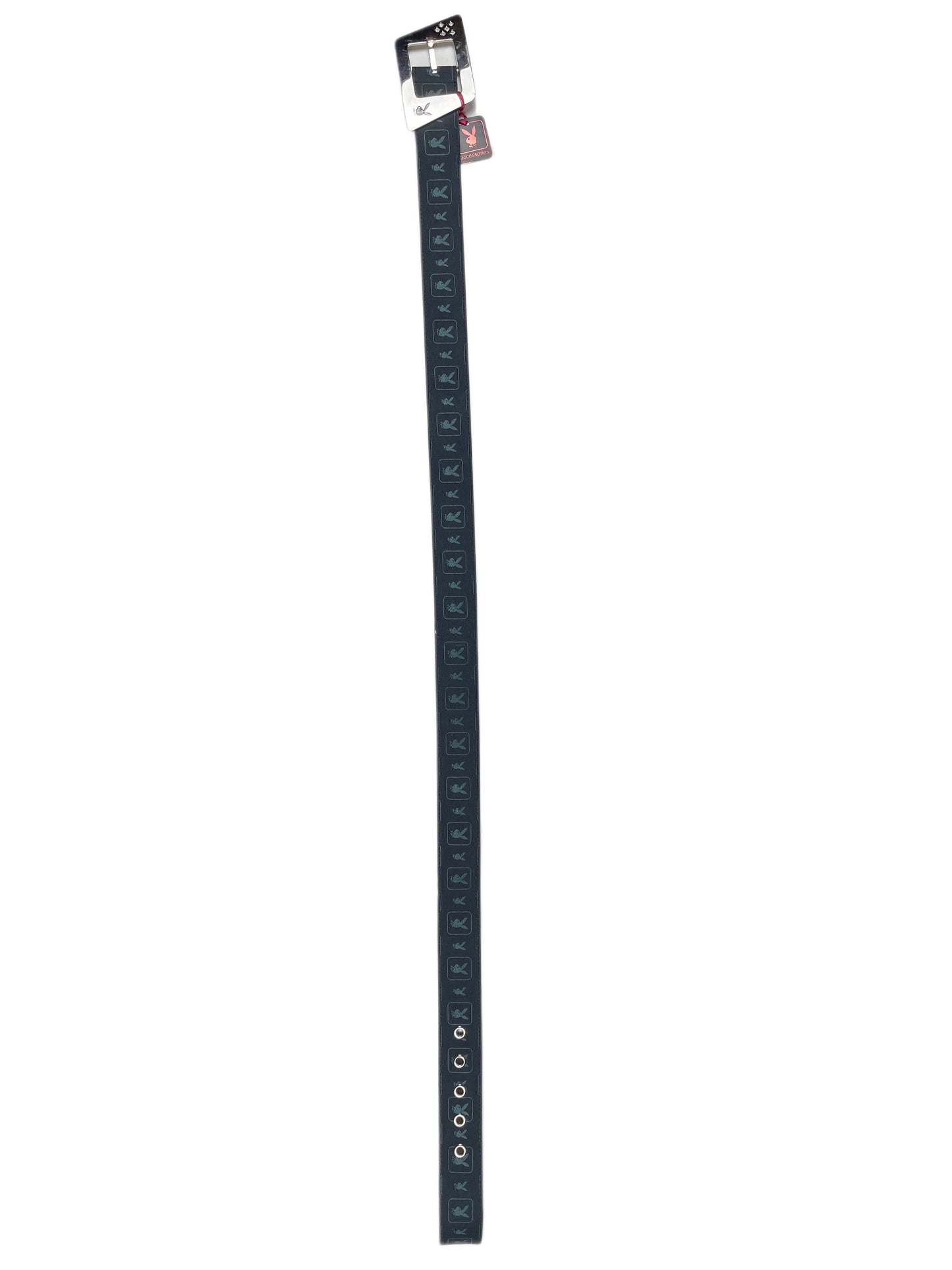 Y2k Playboy Belt Black