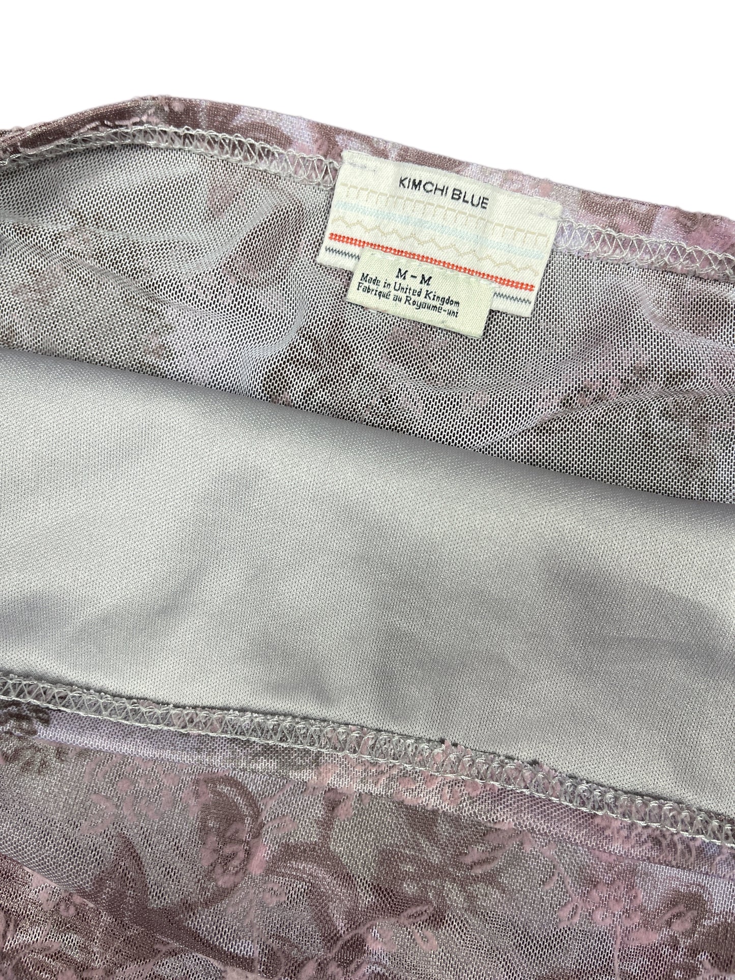 Y2k Kmichi Blue Sleeveless Top Purple - M