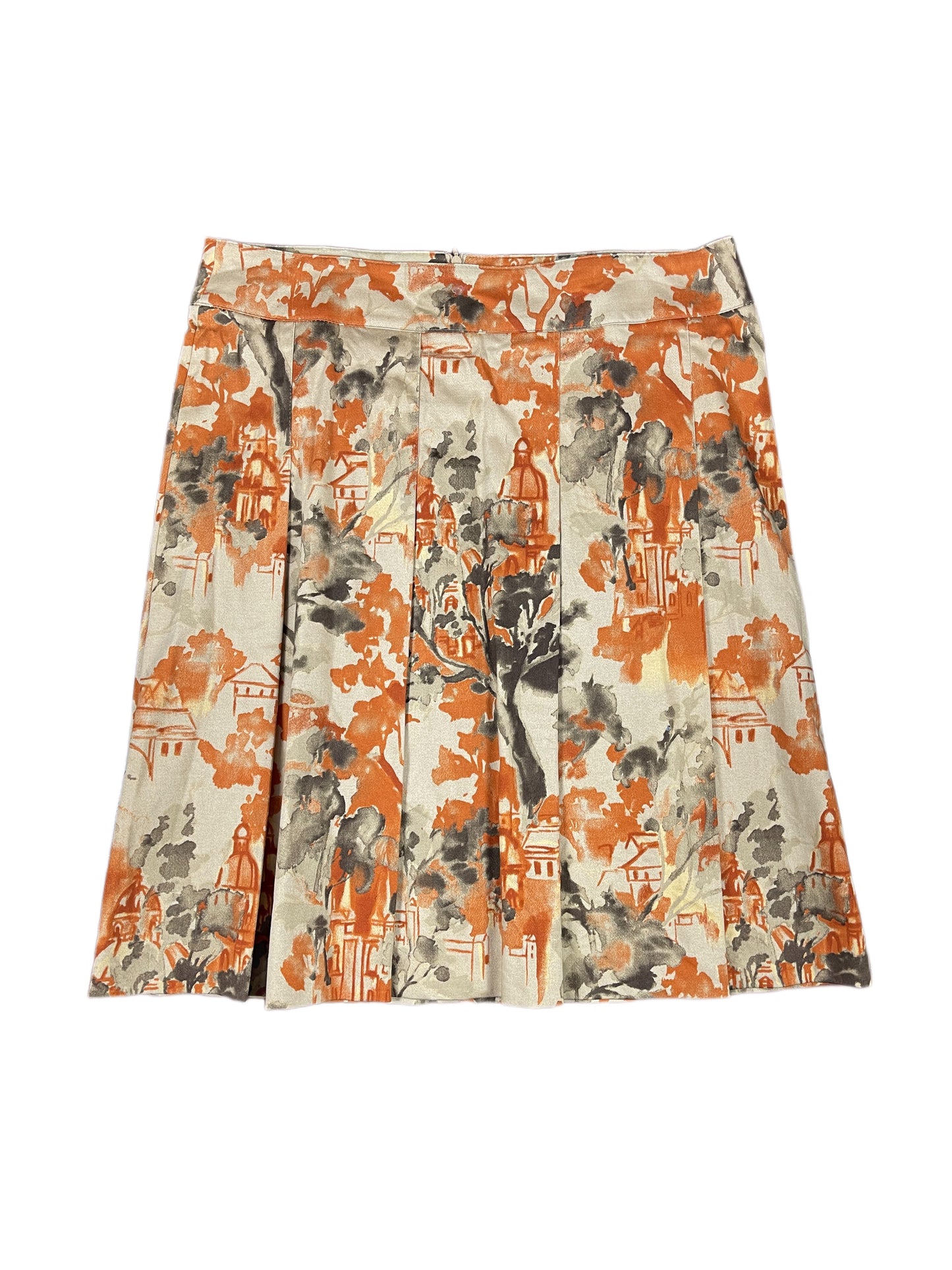 Zara Midi Skirt Brown Tones - XL