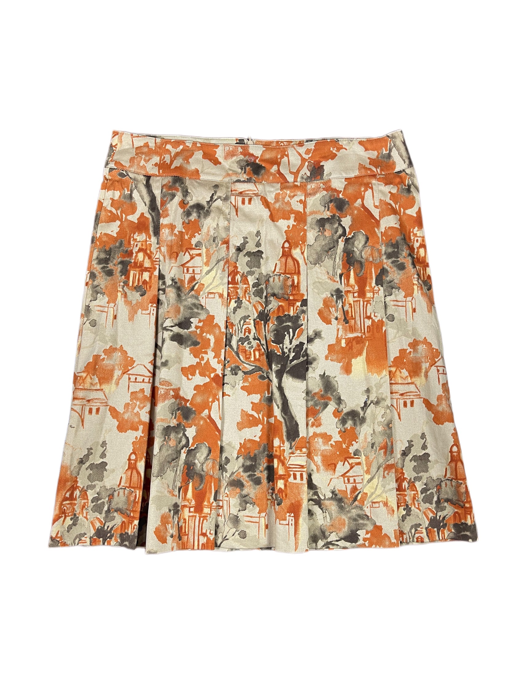 Zara Midi Skirt Brown Tones - XL