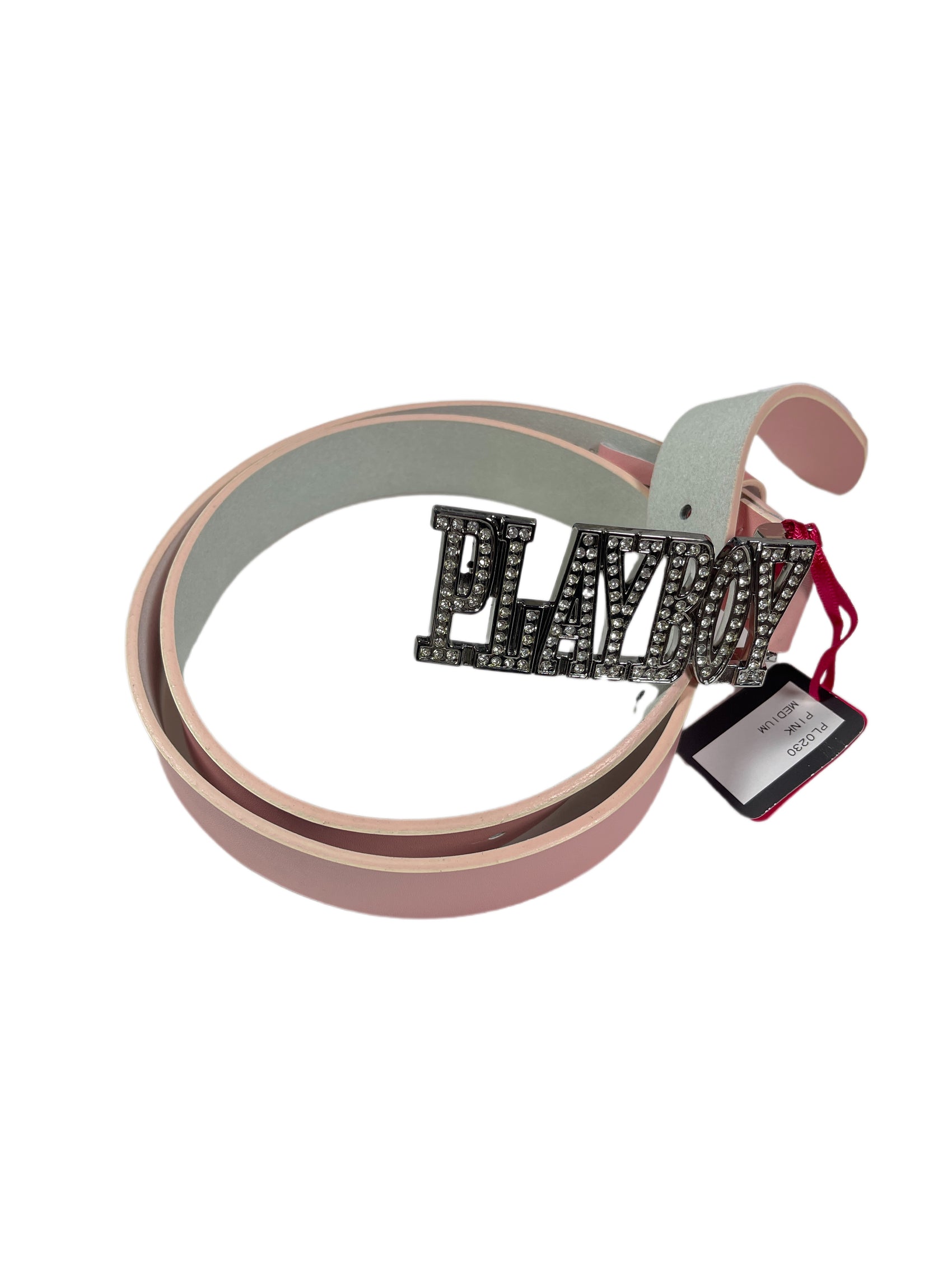 Y2k Playboy Plug Belt Rose 2004